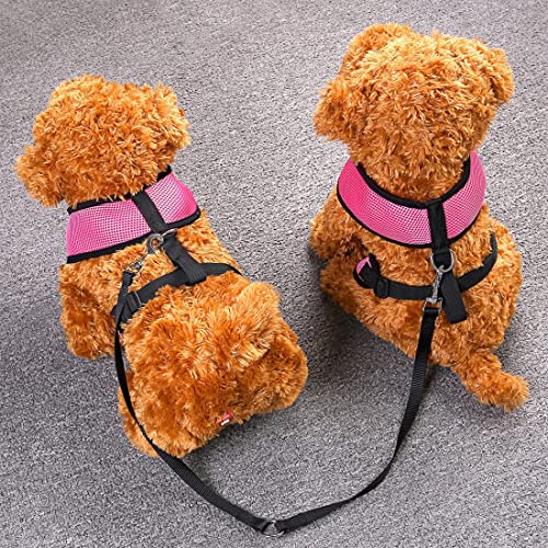 LEEQ doppelleine für 2 hunde - Verstellbar Doppelte Haustier Trainer Leine Kein Gewirr Double Dog Doppelleine Gehen Trainer Leine für Zwei Hunde(Schwarz)
