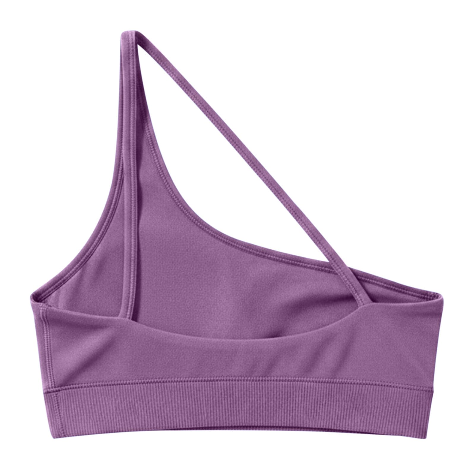 Reggiseno sportivo asimmetrico da donna, reggiseno push up, comodo bralette per fitness, allenamento, costume da bagno, top bikini crop top canotta