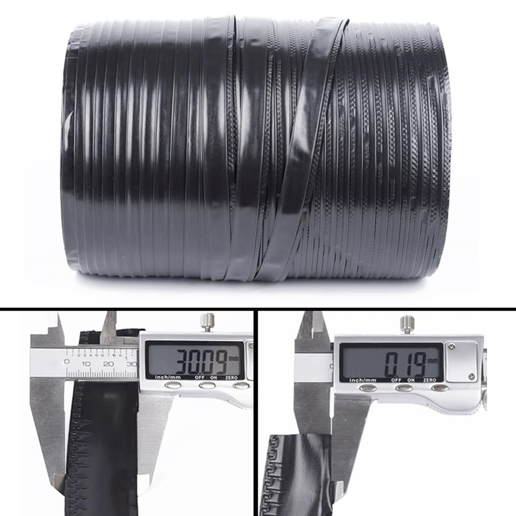 Cinta de riego por goteo, Cinta plana de goteo de laberinto de una sola hoja, 16mm, 0,2mm, 15cm, 2L/H, invernadero de jardín(100m)