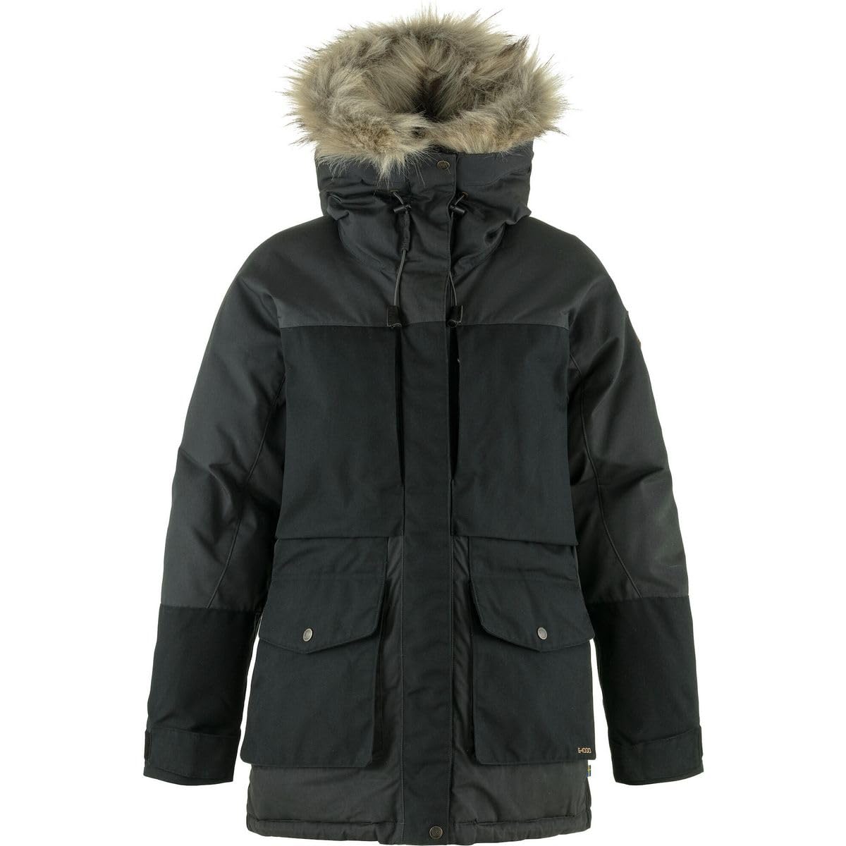 Fjallraven 87181-048-550 Polar Expedition Parka W Kurtka damska Iron Grey-Black, rozmiar L