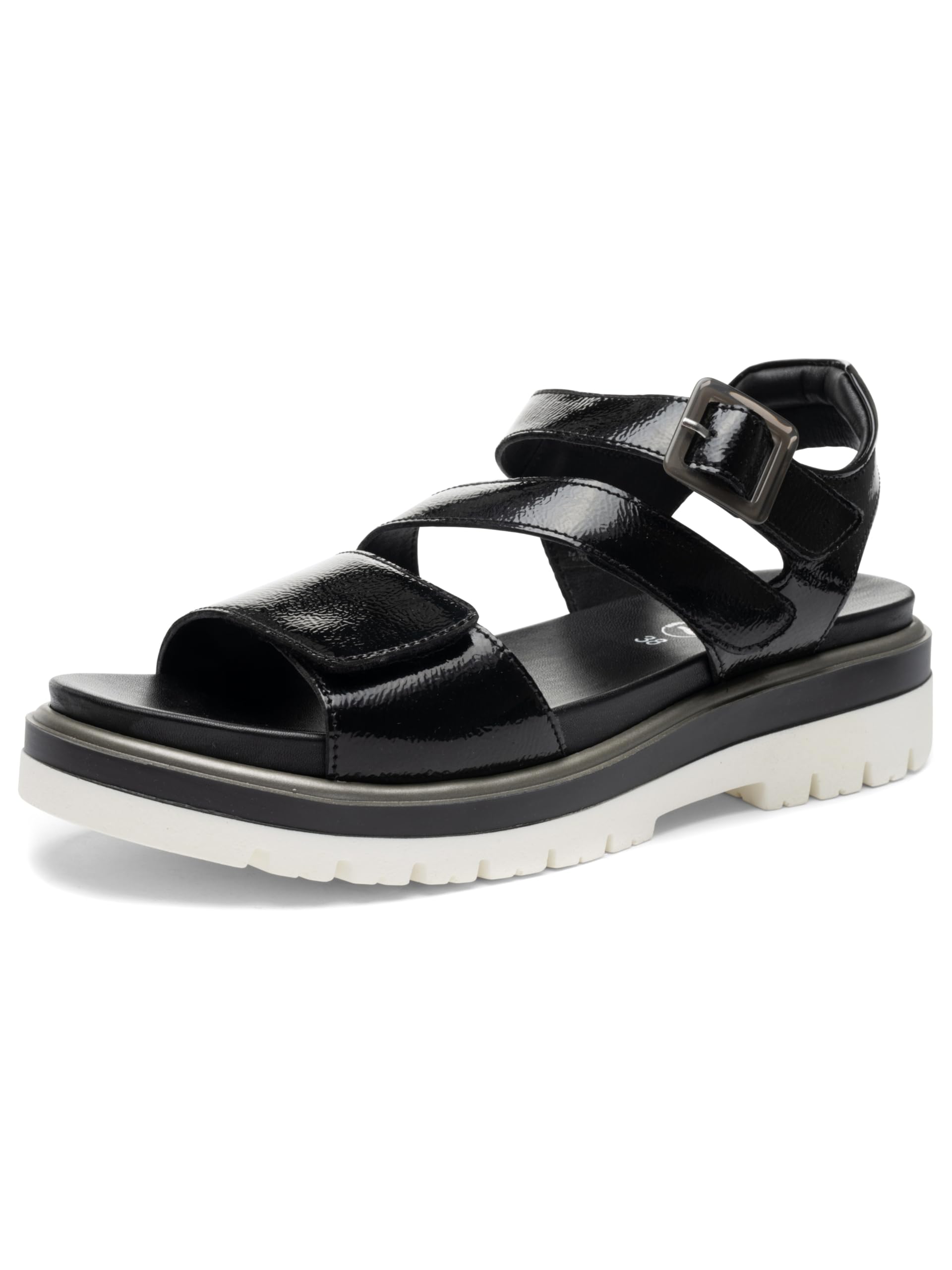 ARA Women's Malaga Sandals, black, 2.5-3 UK