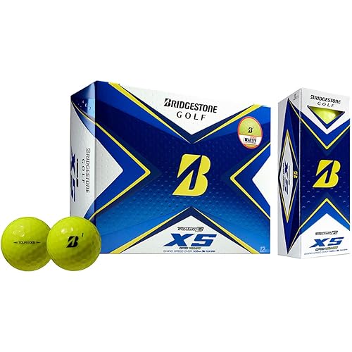 Bridgestone Golf Tour B X Golf Balls, White (One Dozen)