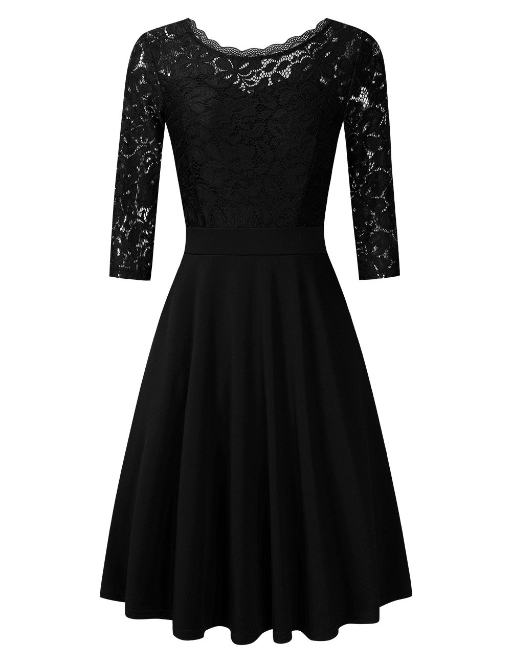 Black Crocheted Dress Free Patterns