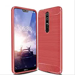 Capa NOKIA X6, sensação macia, proteção total, anti-arranhões e impressões digitais + capa de celular resistente a arranhões para NOKIA X6