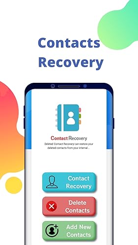 Deleted contact recovery : Contact Management
