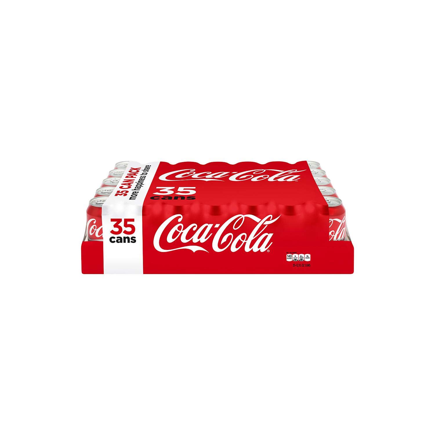 Coca-Cola Soda Soft Drink, 12 fl oz, 35 Pack