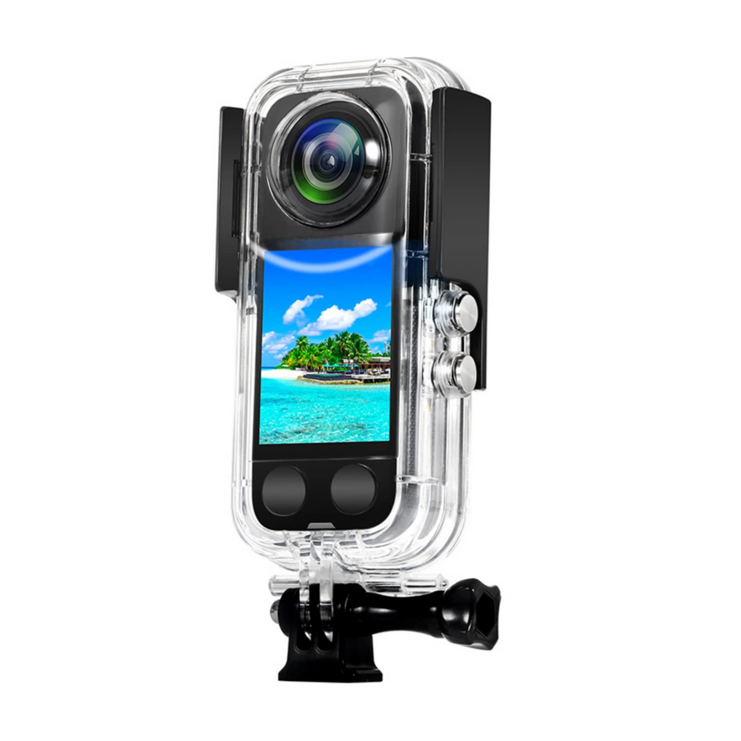 Compatible with Insta360 ONE X3 Dive Case Waterproof Housings For Insta 360 X3 Underwater Protection Box Panoramic Action Camera Accessories