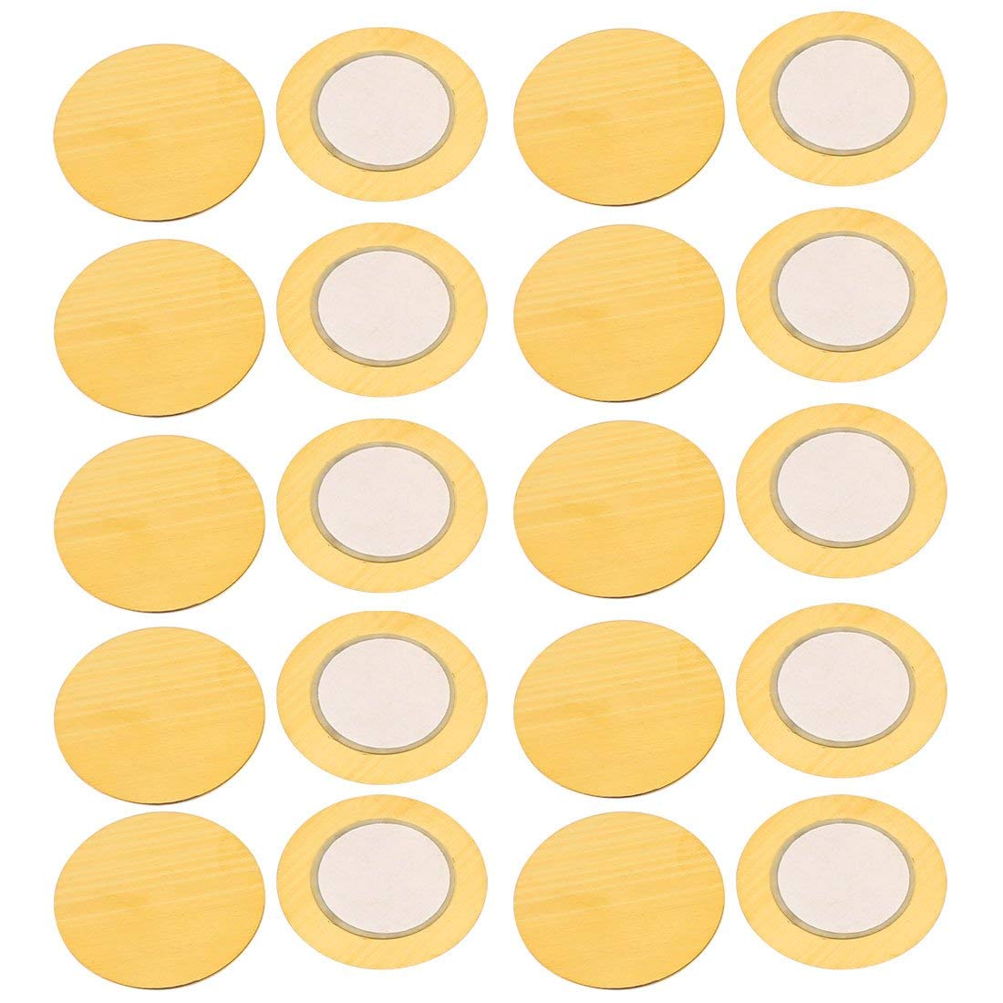 INVENTO 20Pcs 27 MM Piezo Ceramic Elements Sounder Sensor Trigger Drum Disc Piezoelectric Buzzer Copper For DIY (B083JM7KXN) Amazon Price History, Amazon Price Tracker