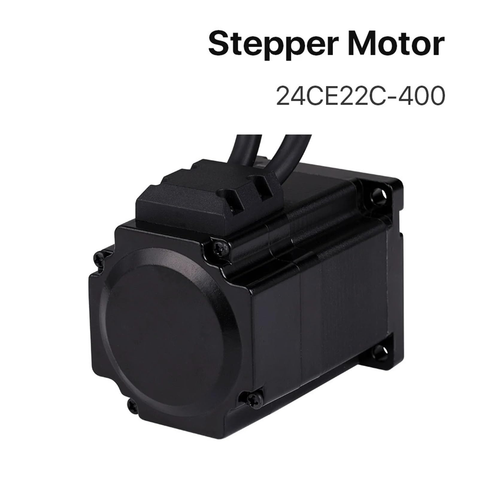 24 Schrittmotor mit geschlossenem Regelkreis und Encoder, 2,2 Nm, 4,0 A Servomotor