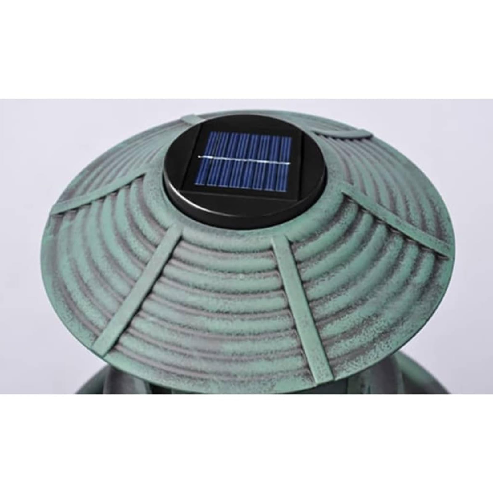 ShGaxin bañera/comedero para pájaros con luz Solar, Bebederos para Pajaros, Fuente Pajaros, Ba?o para Pajaros