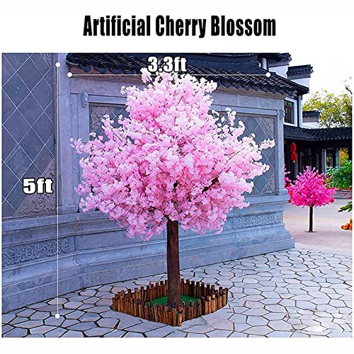 Cerisier fleur arbre simulation de qualite artisanale faite main couleur rose