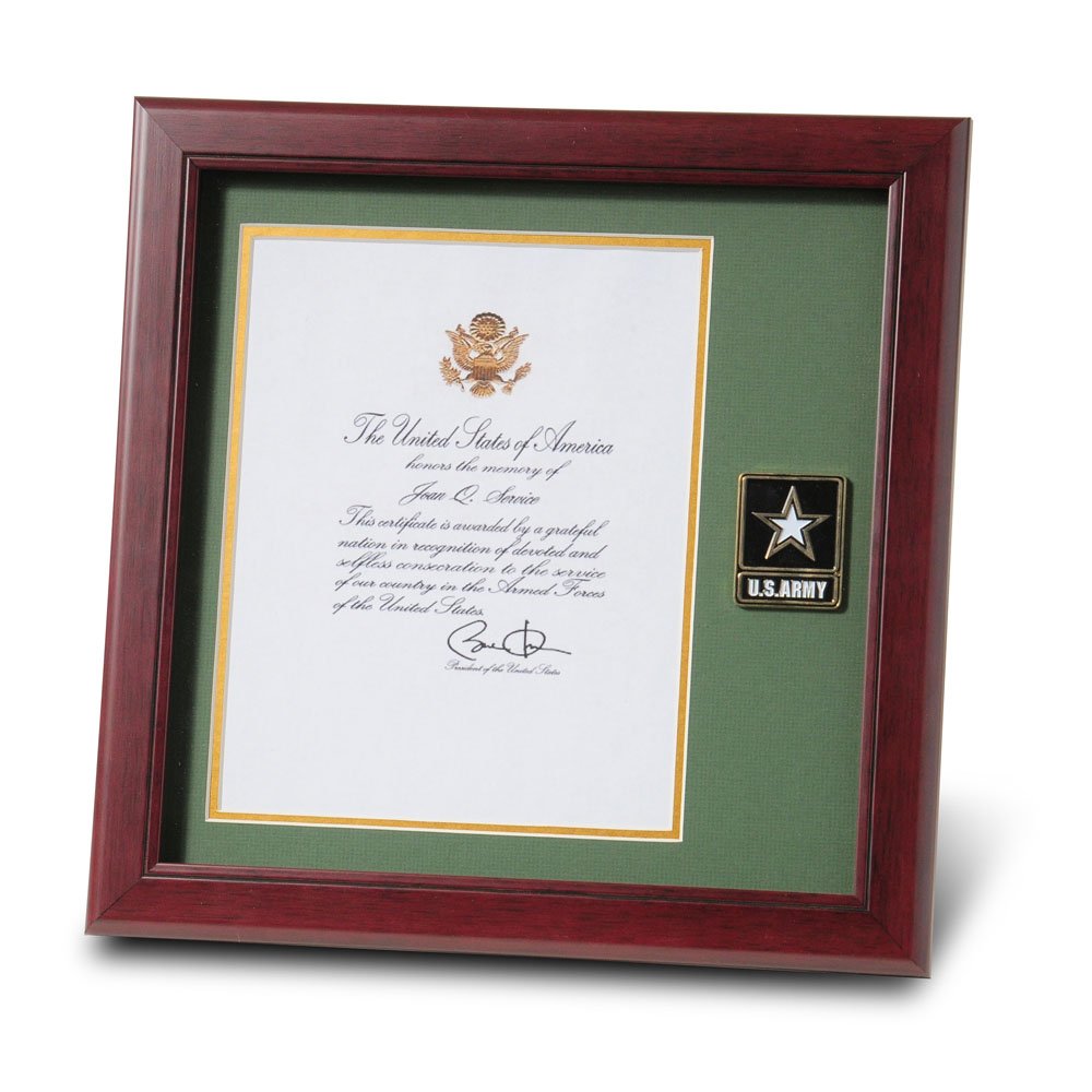 Allied Products Frame Go Army Medallion Presidential Memorial Certificate Frame, 8 by 10-Inch