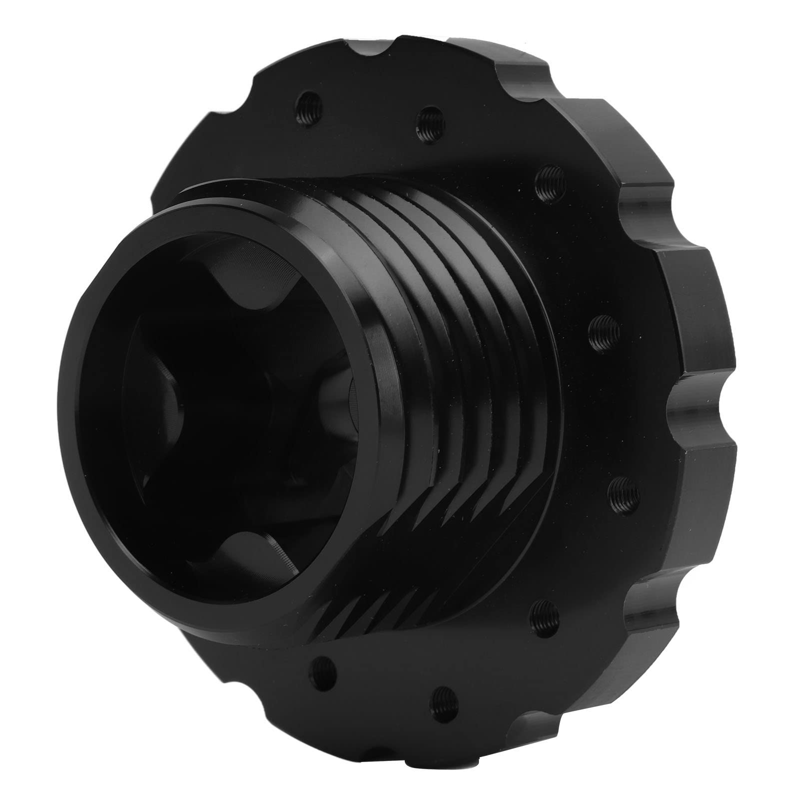 Adaptateur de Volant, Adaptateur de Volant de Voiture en Alliage D'aluminium Noir Adaptateur de Volant Automatique Précis de Remplacement adapté pour Thrustmaster T300 T500, pour