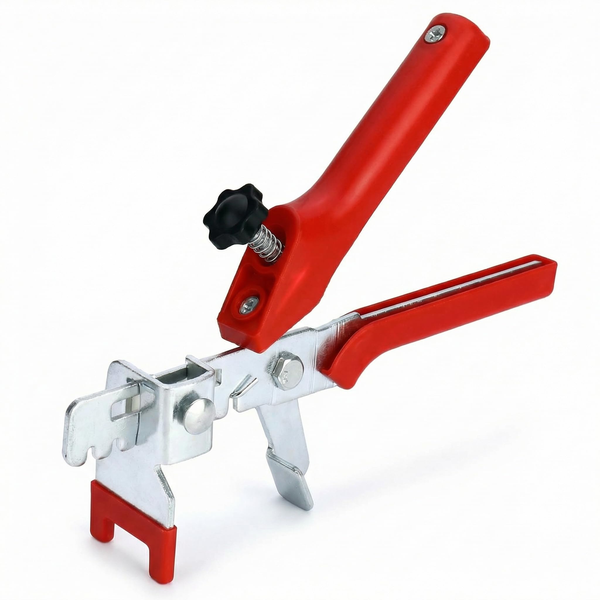 QWORK® Tile Levelling System, Tile Levelling Tool, Tile Wedges Tile Installation Tools, red