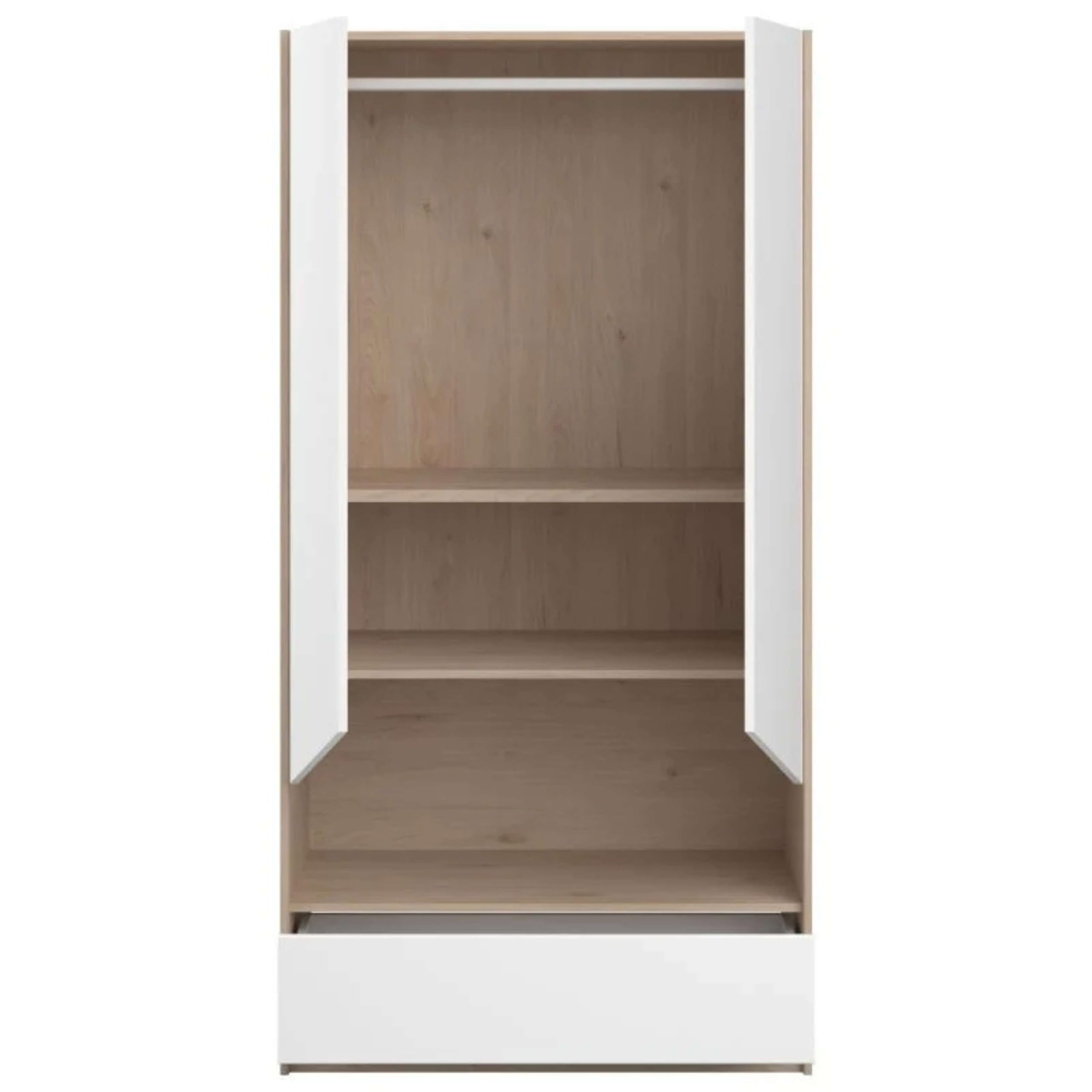 Miroytengo Pack Muebles Child Dormitorio Juvenil Completo en Color Roble Jackson y Blanco Mate