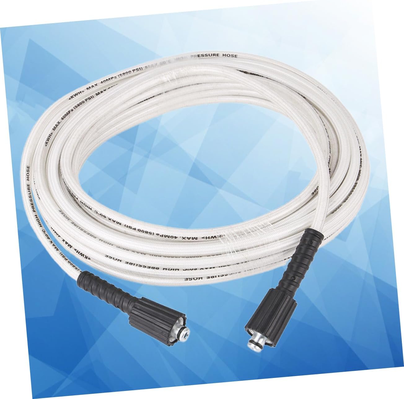 1Pc Internal Thread High Pressure Washer Hose Durable Water Heater Hose for Car Cleaning Compatible with Power Washers Release