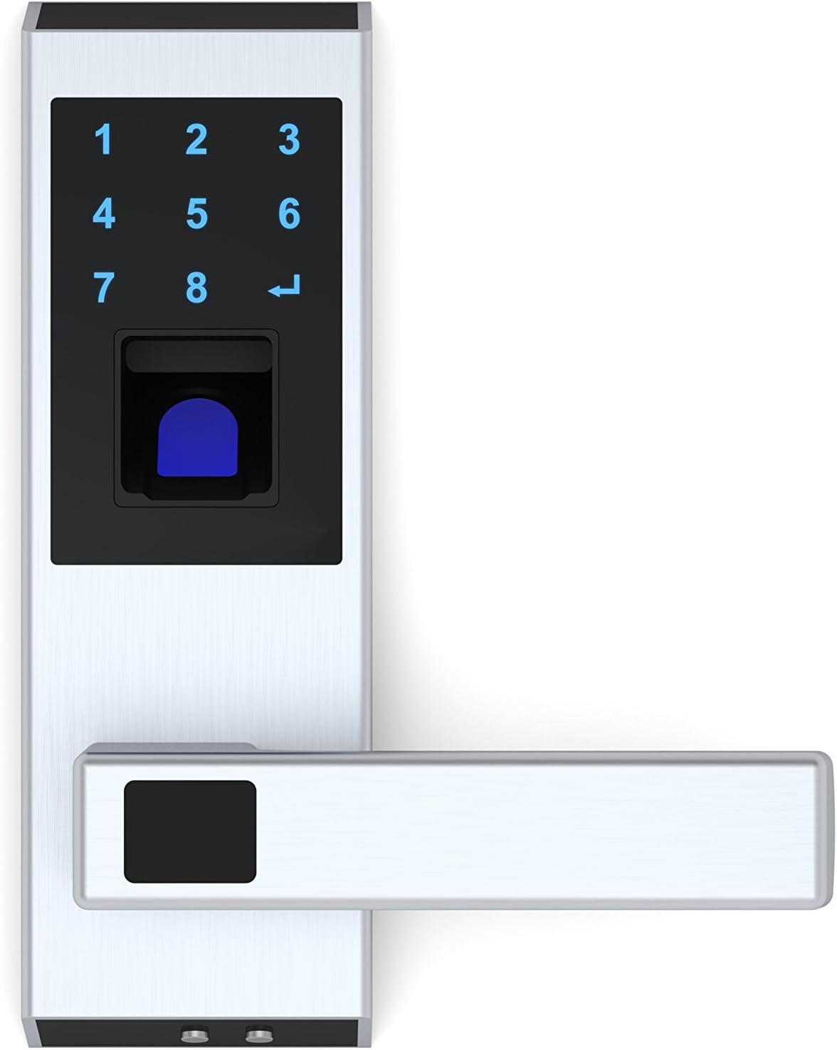 M400 Biometric Fingerprint and Touchscreen Door Lock- Left Handle