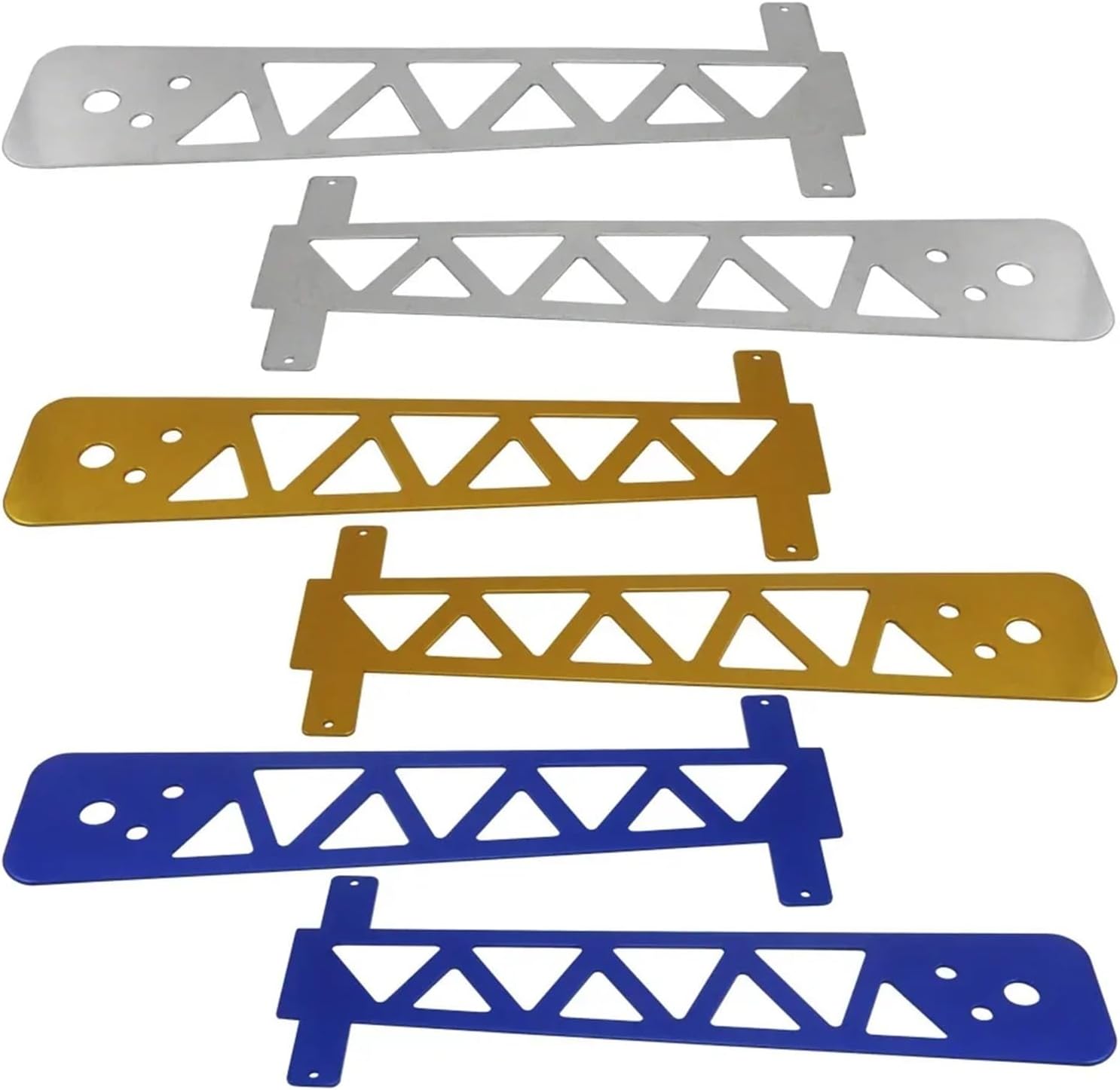 Aluminum REAR SUBFRAME BRACE TIE BAR LOWER CONTROL FAKE ARM COMPLETE KIT Fit For HONDA CIVIC FG2 FD 06-11 Auto Parts & Accessories Struts & Suspension(Silver)