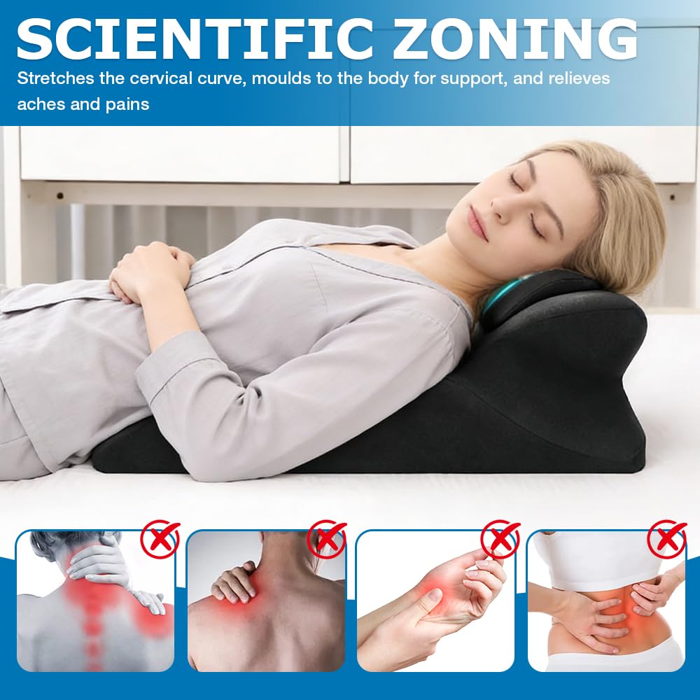 Sex Kissen Für Die Paare, Memory Foam Keilkissen (Schwarz)