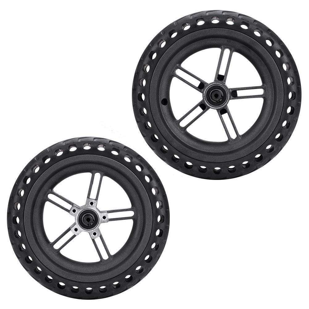 Pneumatico Solido di Ricambio per Scooter Elettrico Pneumatici in Gomma con 165mm di Diametro per Motorino Elettrico (2PCS)