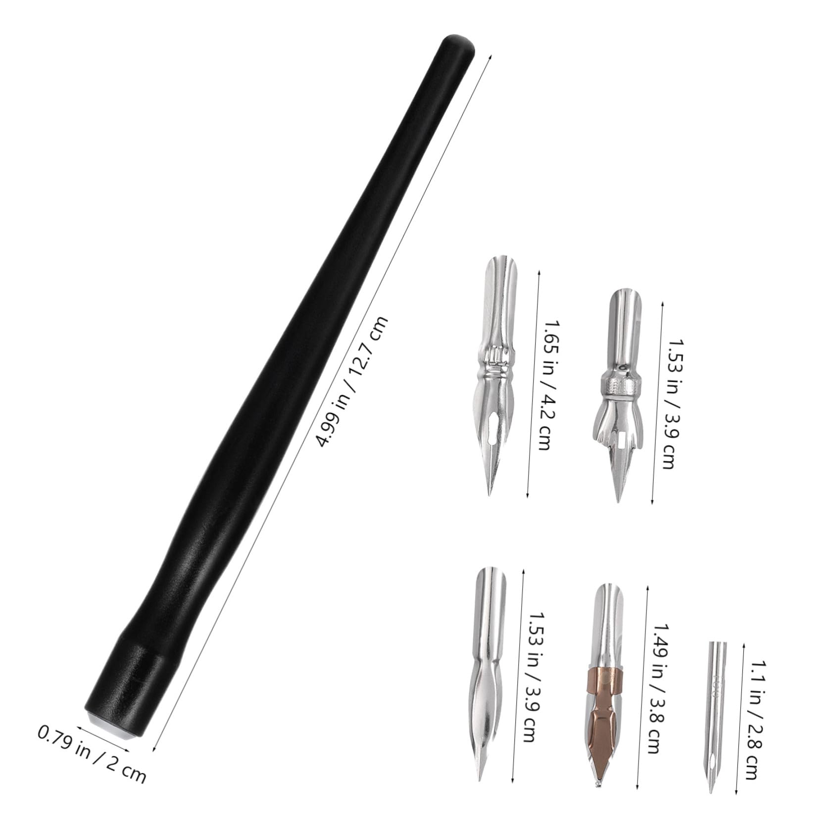 Uonlytech 1Set Permeation Line Pen Painting Tool Accent Color Scriber for Precise Detailing Versatile Drawing Kit with Multiple Tip for Modeling Enthusiasts