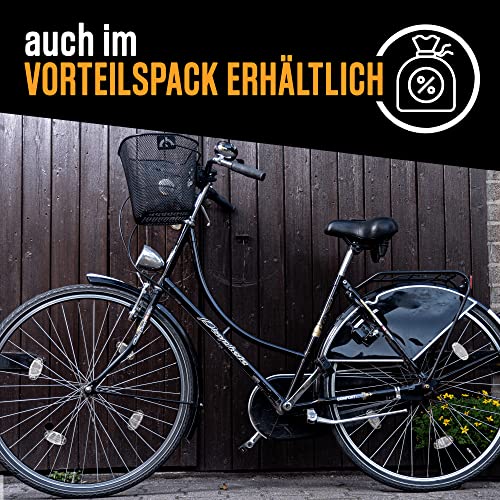 Kellago Katzenaugen Reflektoren Fahrrad [ MIT VERBESSERTER REFLEKTION ] 8X Speichenreflektoren Fahrrad Stvzo zugelassen - Fahrrad… – Ansicht 6