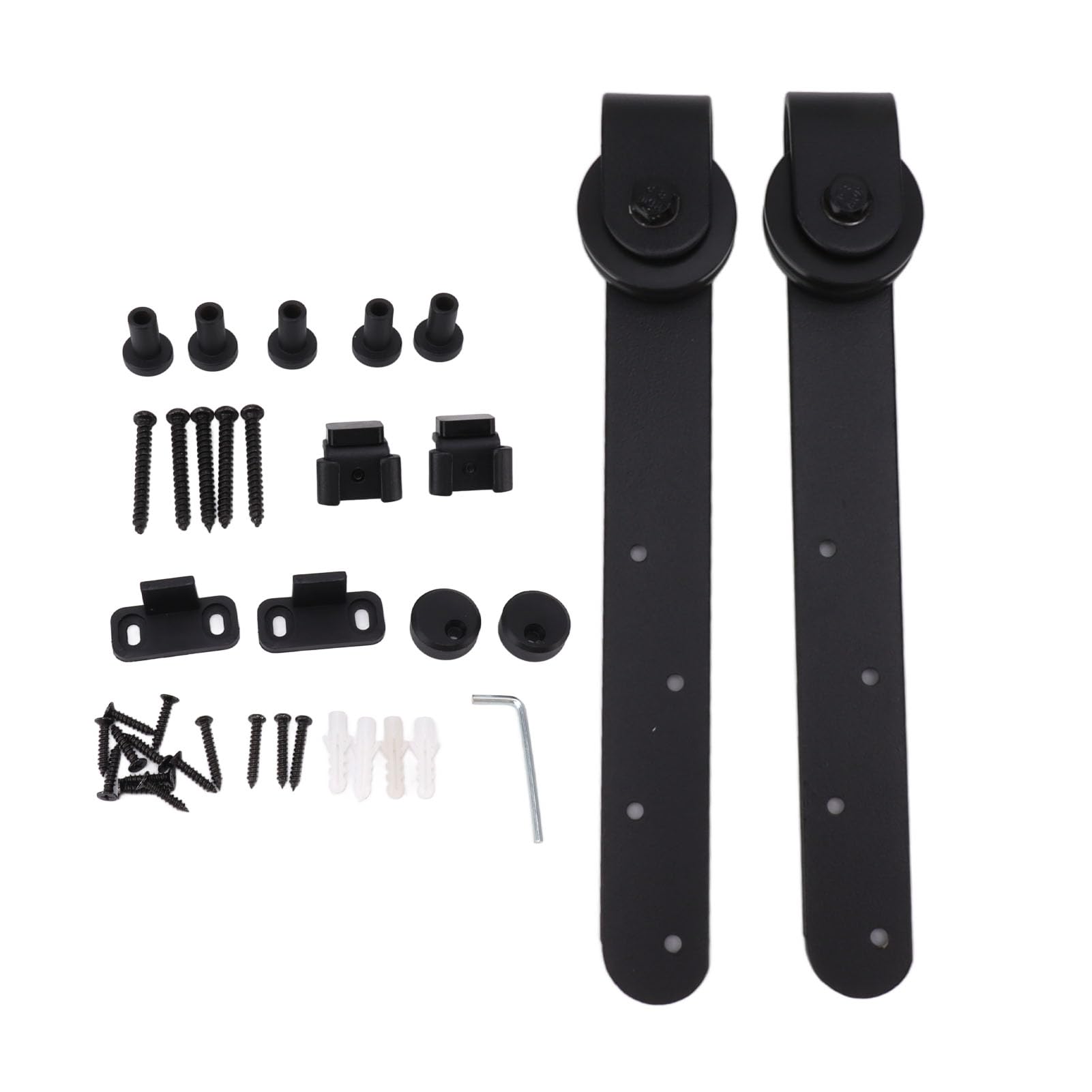 Kit poulie pour meuble et mini porte de grange coulissante gain de place cuisine