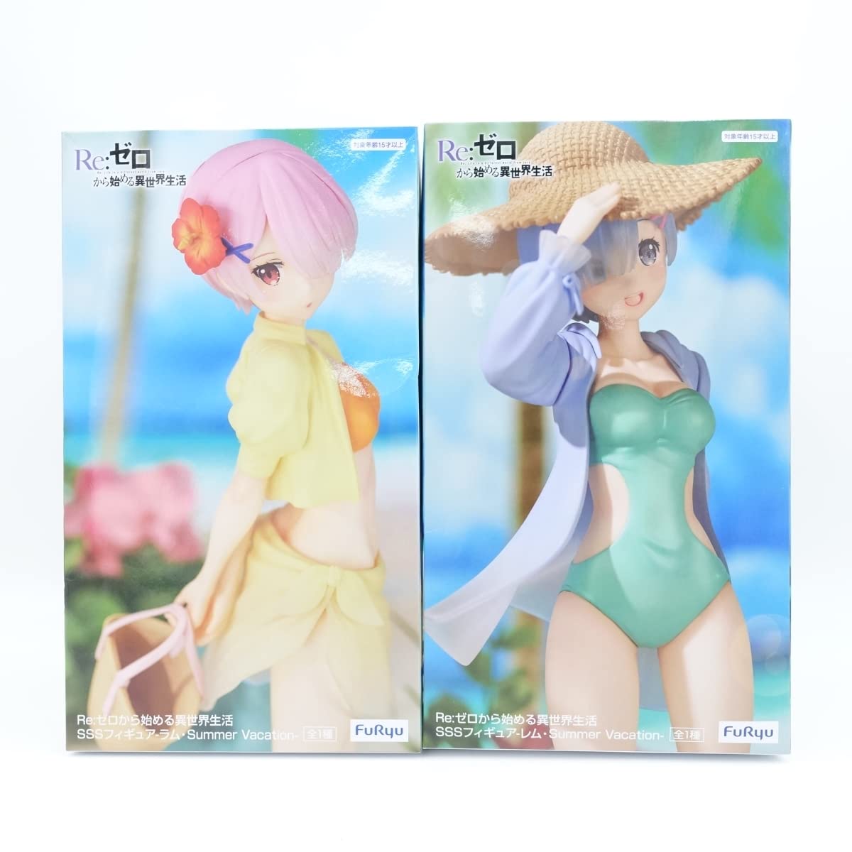 Amazon | 〇Re:ゼロから始める異世界生活 SSSフィギュア レム ラム 