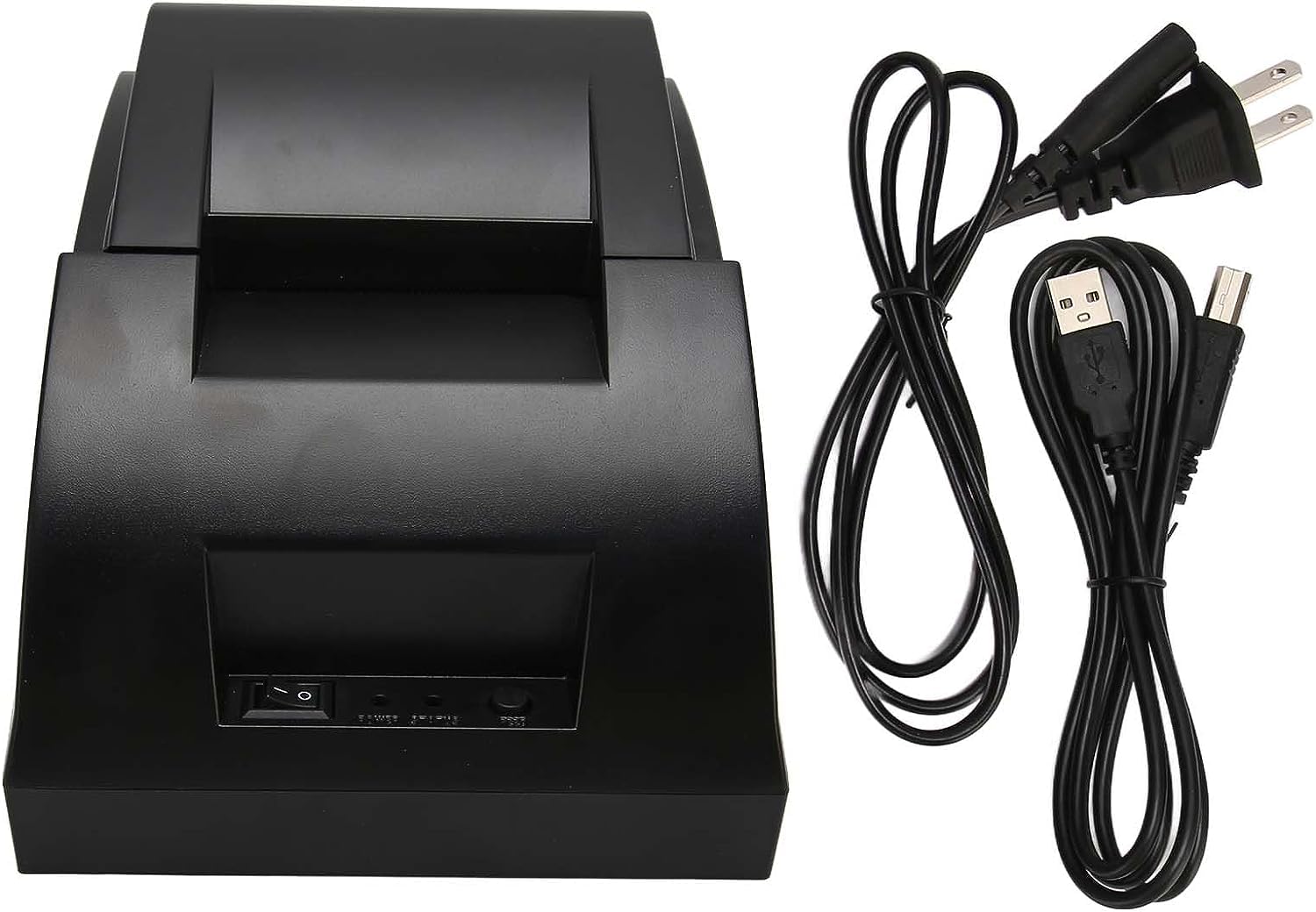 Drukarka POS 58 mm USB termiczna drukarka pokwitowań obsługuje połączenie poleceń ESC kompatybilna z zestawem poleceń drukowania systemu Windows