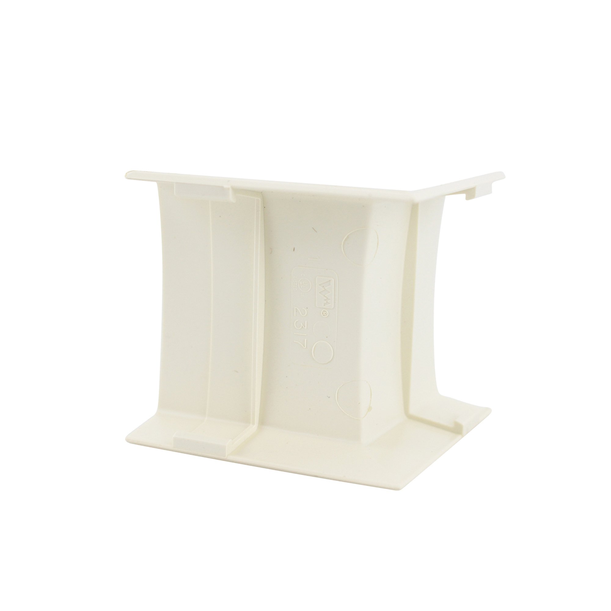 Wiremold Legrand 2317 Internal Elbow Fitting Right Angle, Ivory (10 Pack)