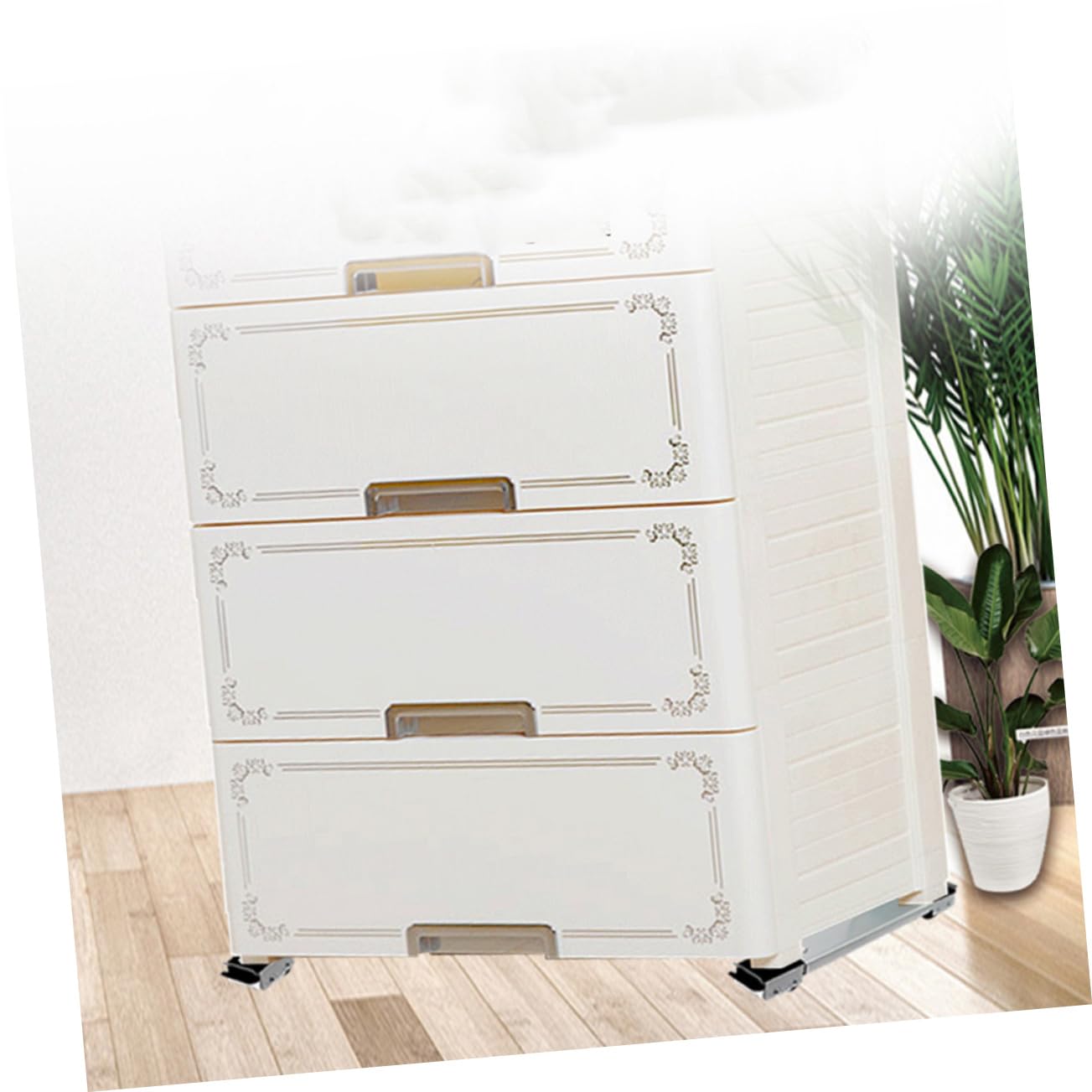 Homoyoyo 1par Base Móvil Multifuncional Para Electrodomésticos y Muebles Soporte Antivibración Para Lavadoras Secadoras Refrigeradores y Aire Acondicionado Para Facilitar El Movimiento y