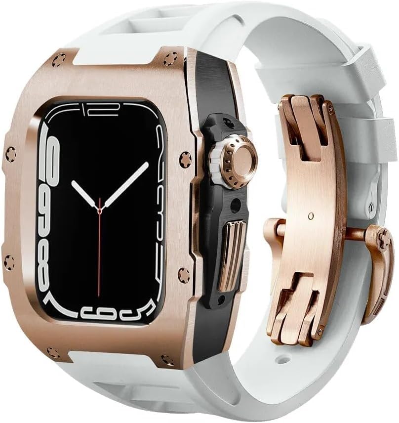 Boîtier acier inoxydable pour Apple Watch Ultra kit luxe SCHIK