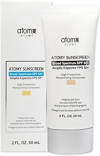 Atomy crema sol Pa Protector solar SPF50 UV Beige Blanco 2 fl oz protección funcional cosméticos SPF cuidado de la piel 50...