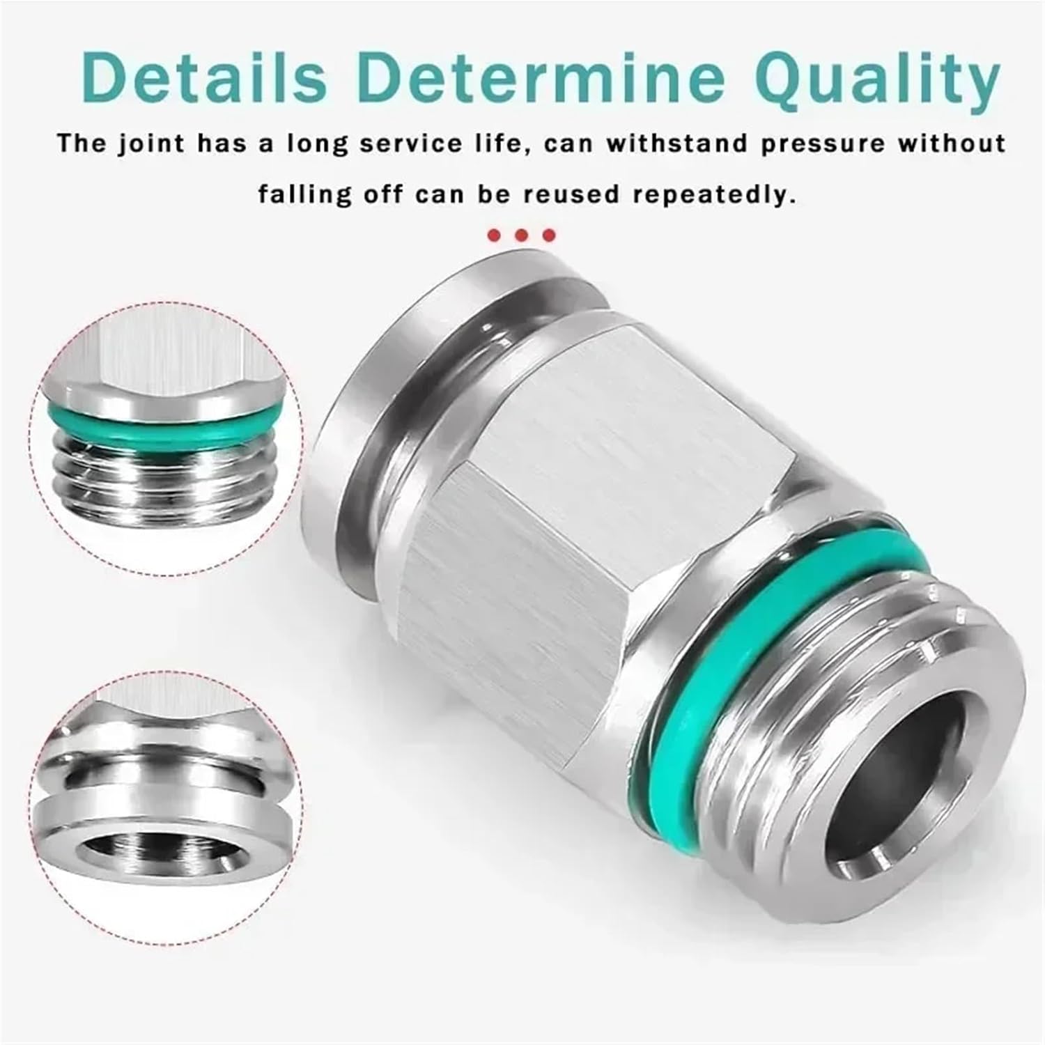 Pneumatic Hose Fitting 4-12mm PC G Thread Air Tube Connector M5 1/8 1/4 3/8 1/2 Quick Release Pipe Fittings(PC6-G01,10 PCS)