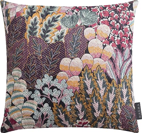 MAGMA Elegant samtweiche Bedruckte Kissenhülle Kissenbezug Ophelia 40x40cm...