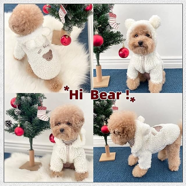Foto 3 de 7 de Disfraz de Oso de Peluche para Perro, Disfraz de Perro Lindo