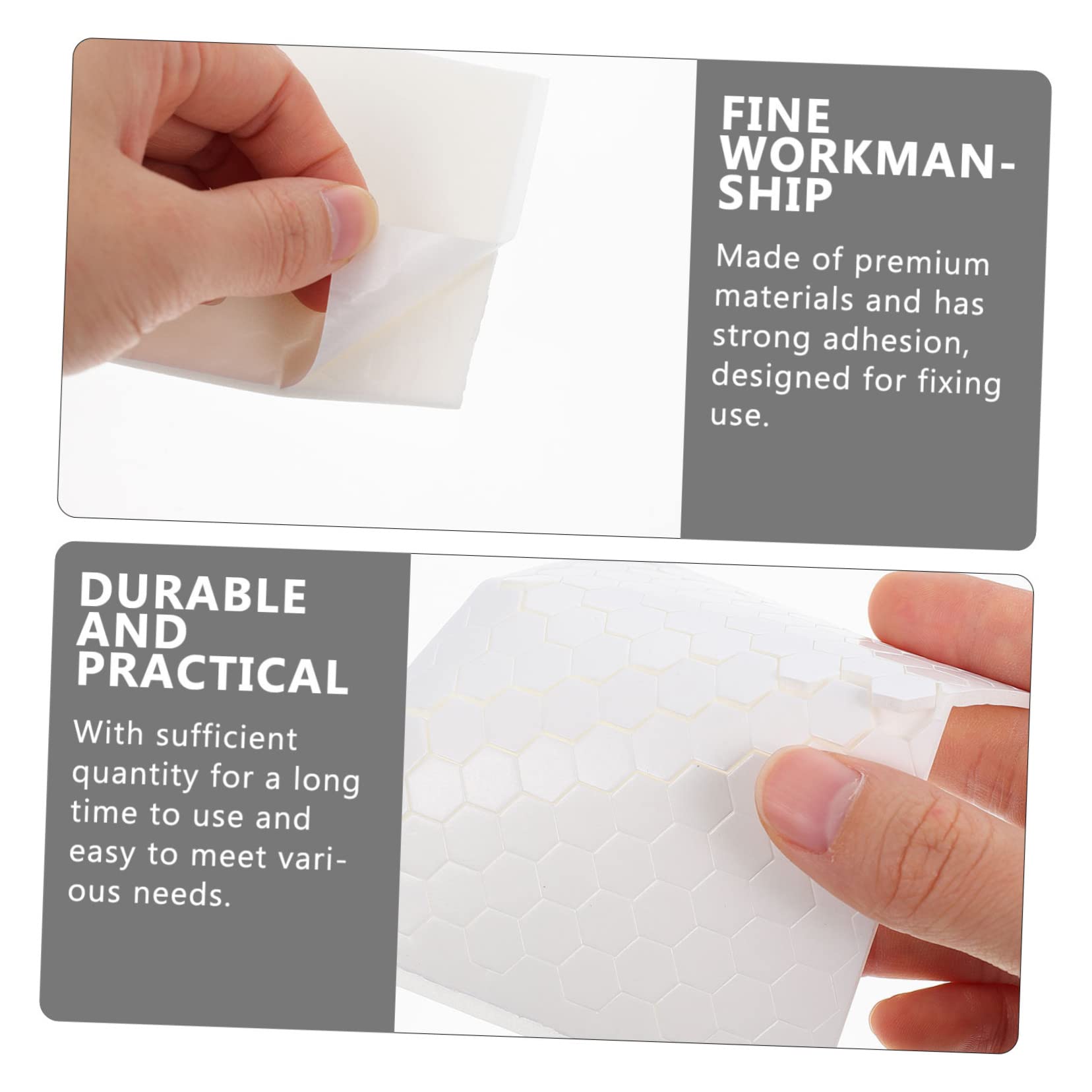 Ciieeo 15hojas Cinta Adhesiva Doble Cara Extrafuerte para Manualidades y Fijación De Objetos para Colgar Herramientas y Decoración del Hogar