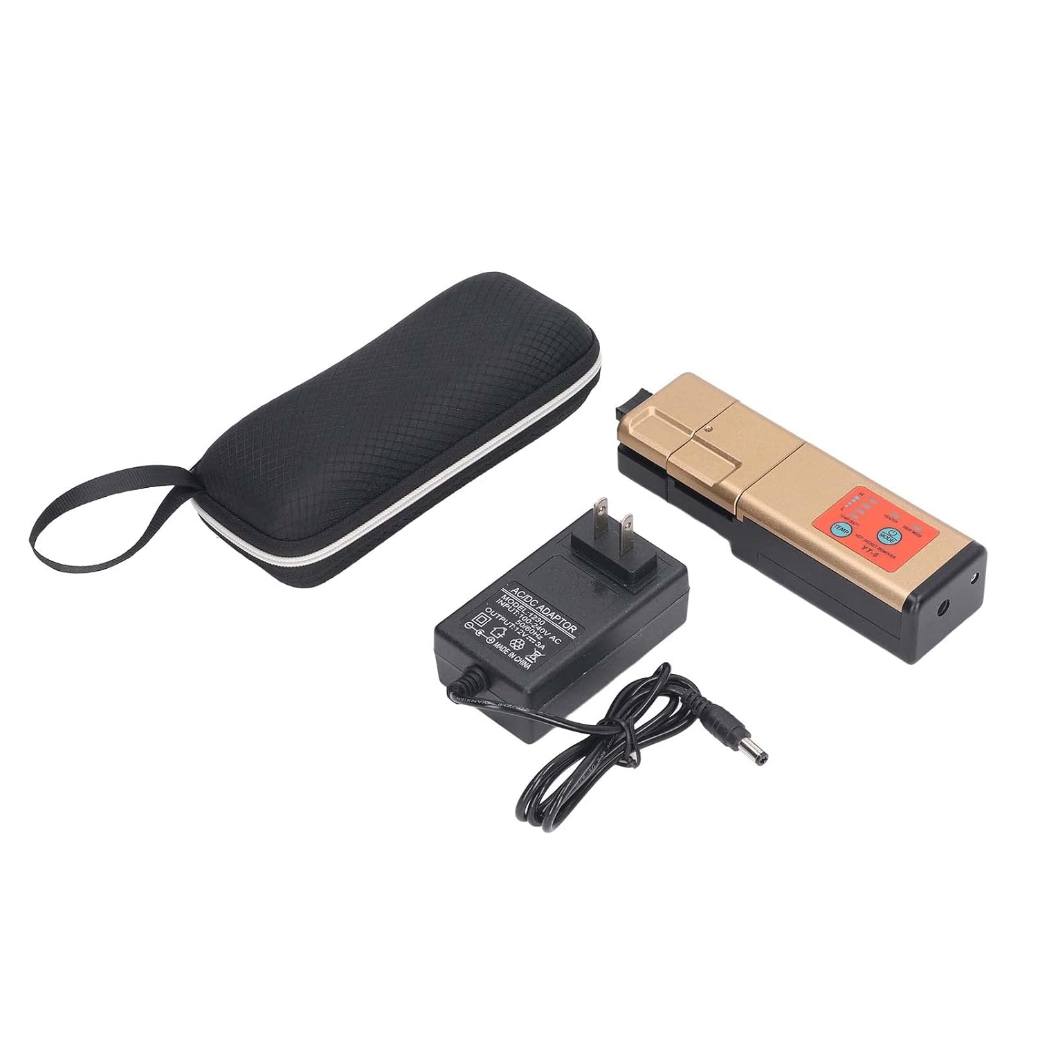 Ribbon Cable Stripper, Durable Tape Fiber Optic Thermal Stripper 2 Mode 100-240V Aluminum Alloy Fast Heat Up for Industrial Use (US Plug 100‑240V)