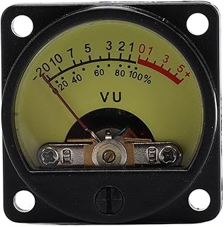 Audio VU Meter, High Sensitivity 500UA VU Meter for Home