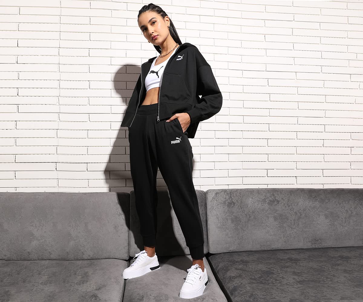 Puma ESS Small No. 1 Logo Comfort High-Waist Sweatpants TR Cl - Pantalones de Punto Mujer