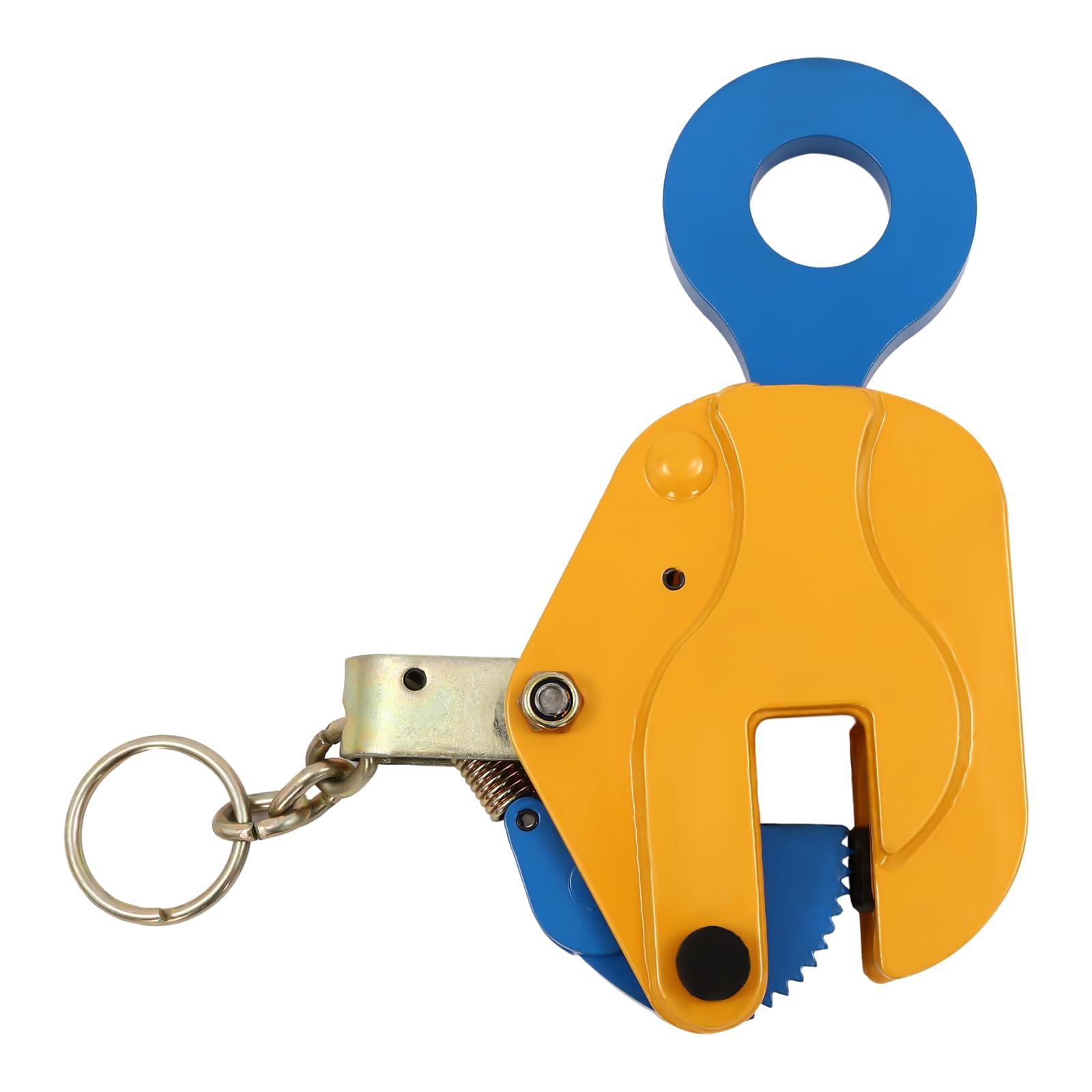 Pinza de chapa, abrazadera de chapa 1T, abrazadera de elevación, 2200 libras, 30 x 15 x 5 cm, abrazadera vertical para placa de elevación y transporte, abrazadera de placa de acero industrial