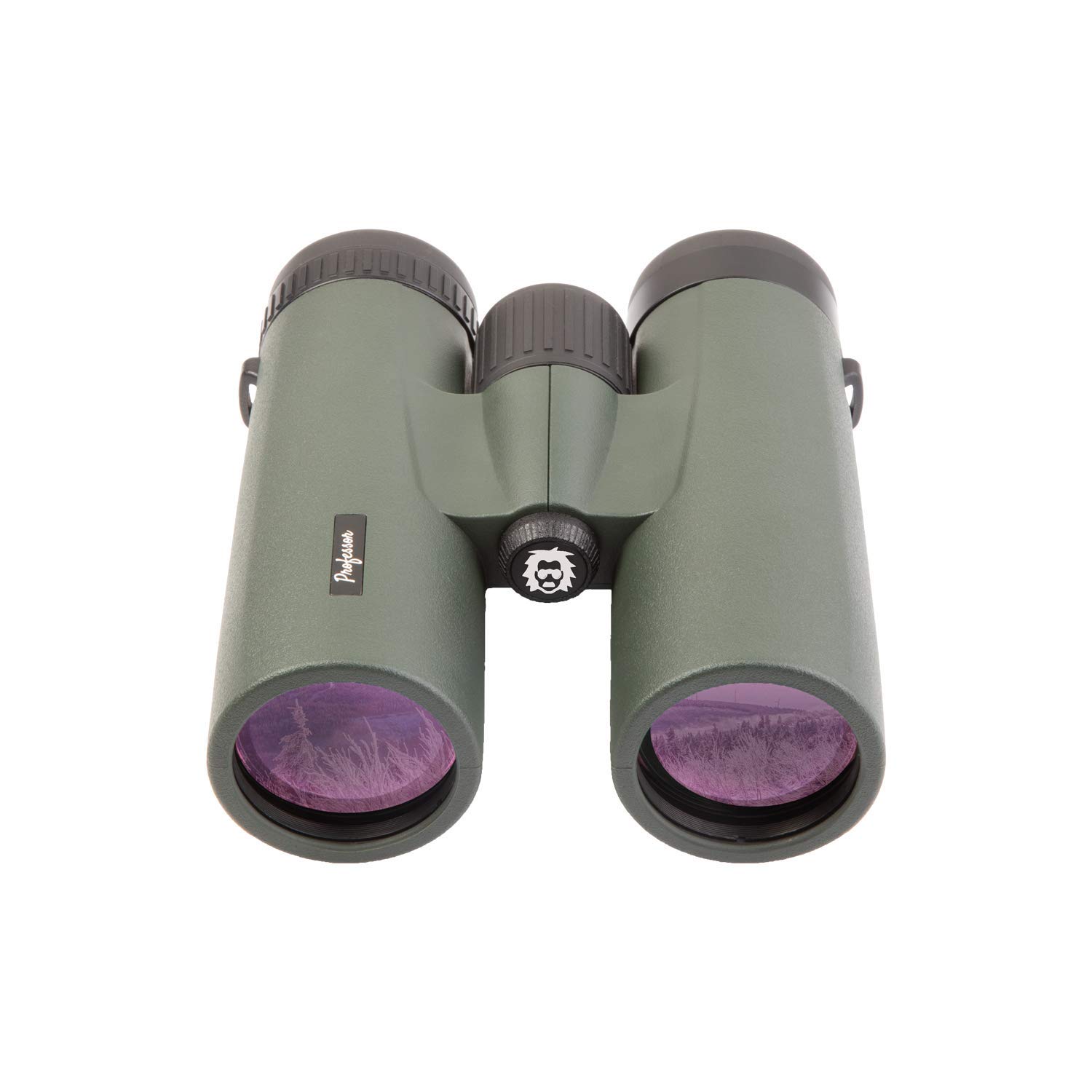 Fichtelberg - 10x42 Fernglas inkl. Zubehör - mit Porro-Prismen (BaK-4) - lichtstarkes Fernglas für Wandertouren, Urlaub, Freizeit und Pirsch - robust, stickstoffgefüllt & wasserdicht
