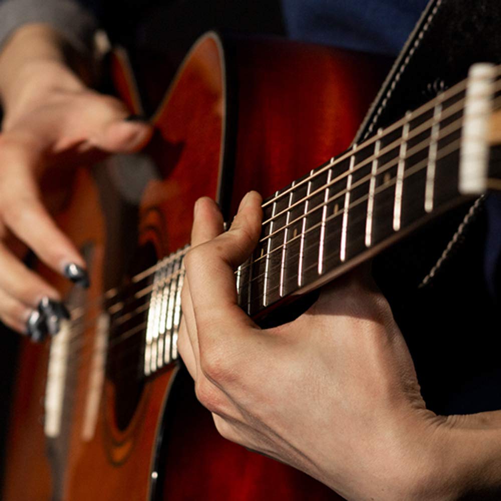 Walmeck Gitara Klasyczna 38'' o Gładkim Brzmieniu, łatwa Kontrola, (Drewno)