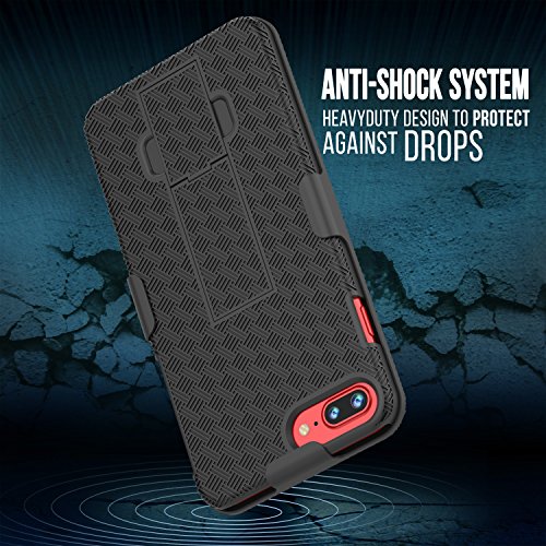 Coque iPhone 8 Plus avec clip ceinture pour le sport et le travail