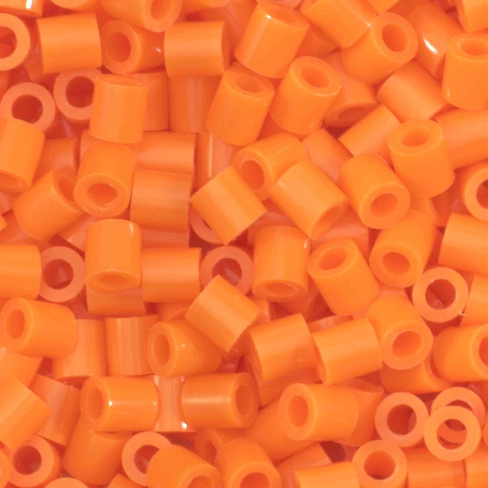 Vaessen Creative Perlas Fusibles, Naranja, Set de 1100 Piezas para Manualidades DIY para Niños, Creación de Joyas, Decoraciones Hechas en Casa y Otras Ideas de Manualidades