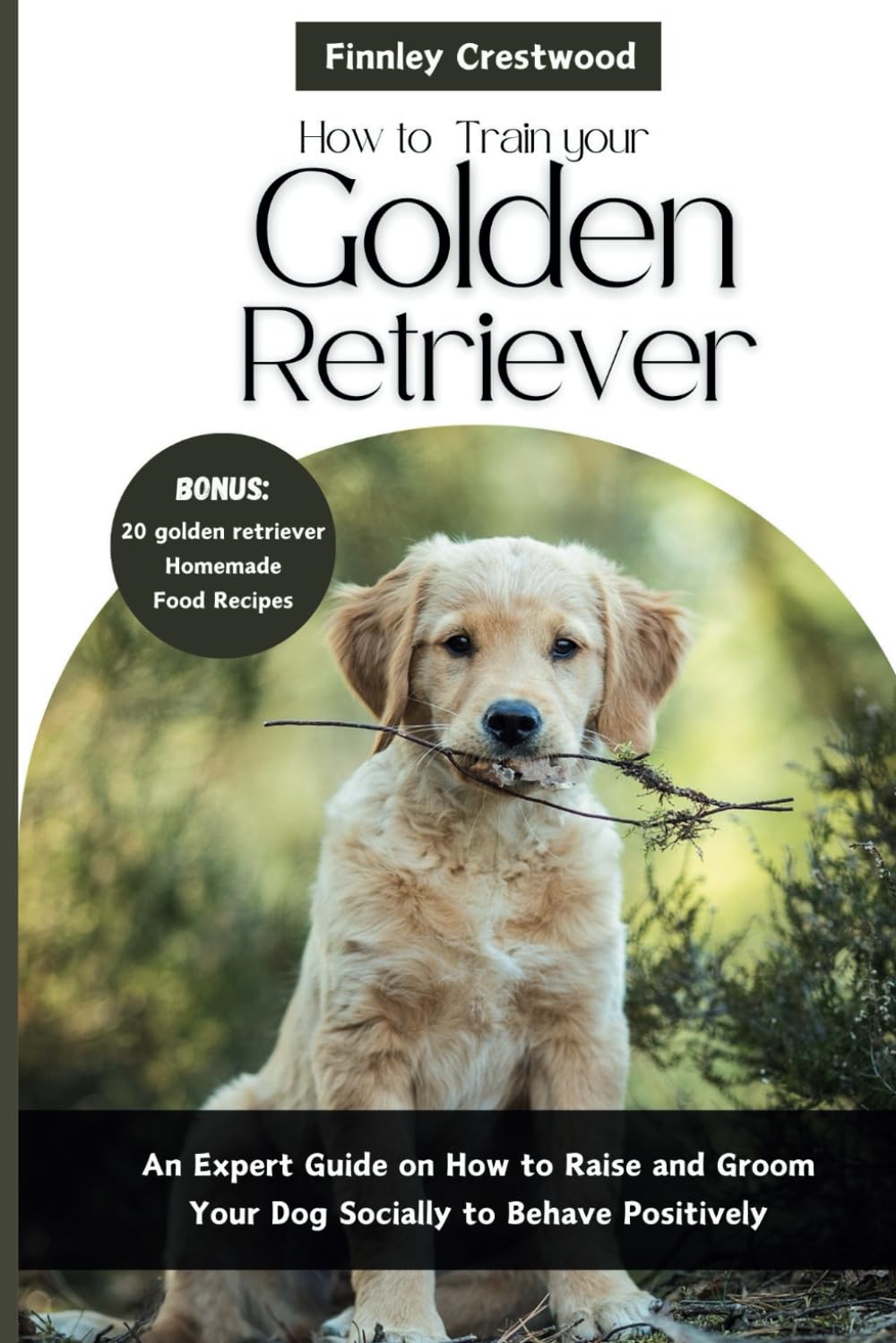 How to Train Your Golden Retriever: An Expert Guide on How to Raise and Groom Your Dog Socially to Behave Positively