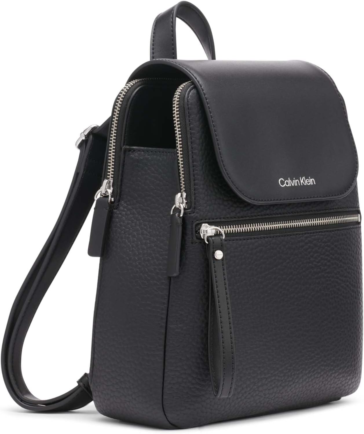 Calvin Klein Elaine Bubble Lamb Novelty Key Item Flap Backpack - Image 5