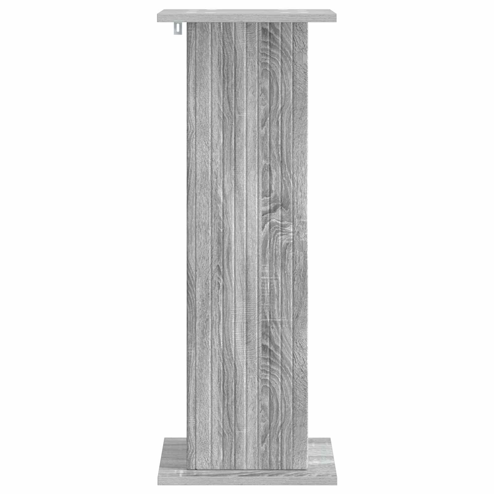 Pflanzenständer 2 pcs Graues Sonoma 30,5 x 30 x 80,5 cm