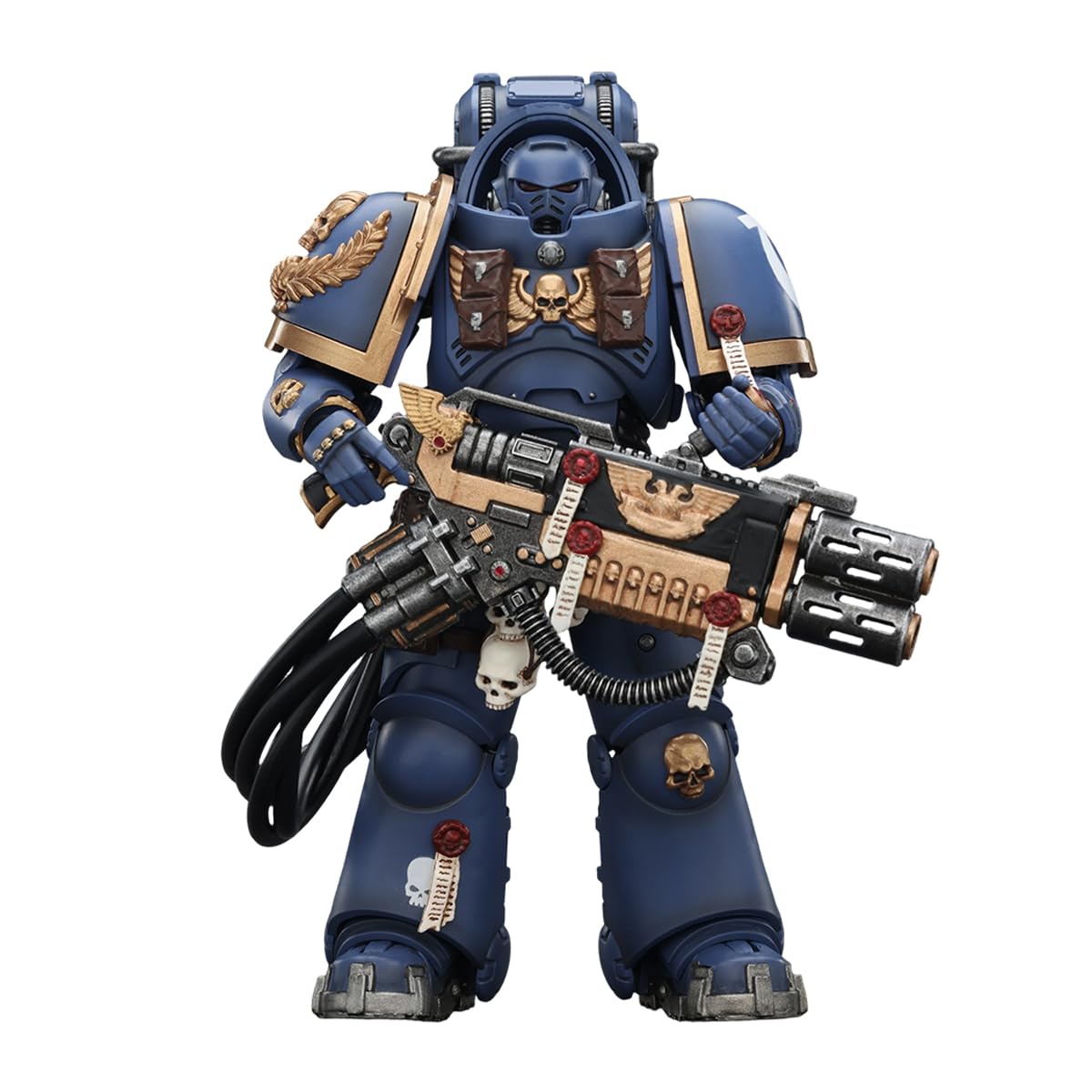 JOYTOY Warhammer 40,000 1/18 Action Figure Ultramarines Heavy Artificer Armor with Relic Multi-Melta Collection Model Birthday gift — image 1