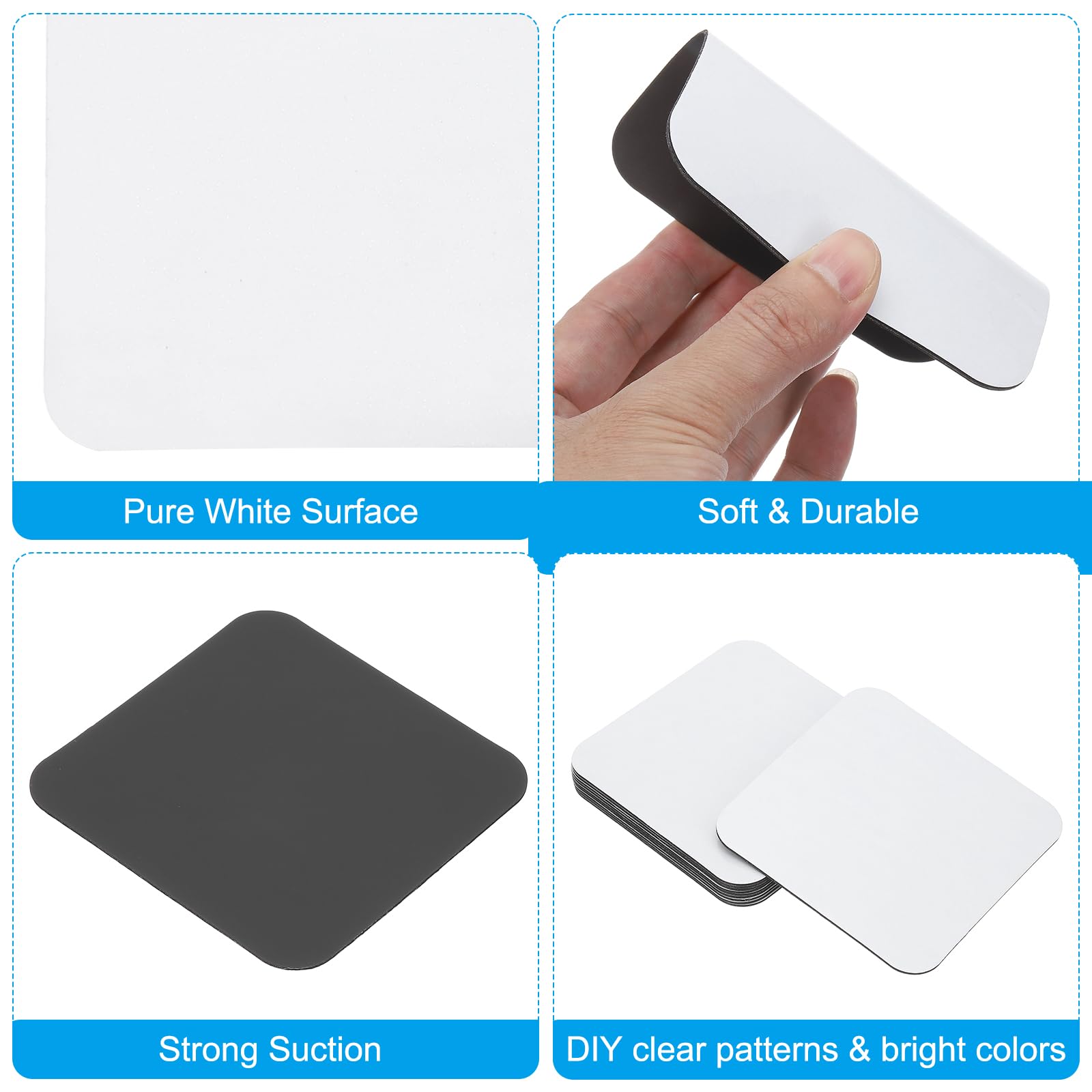 PATIKIL 3.7x3.7 in Sublimation Magnet Blanks - Image 3